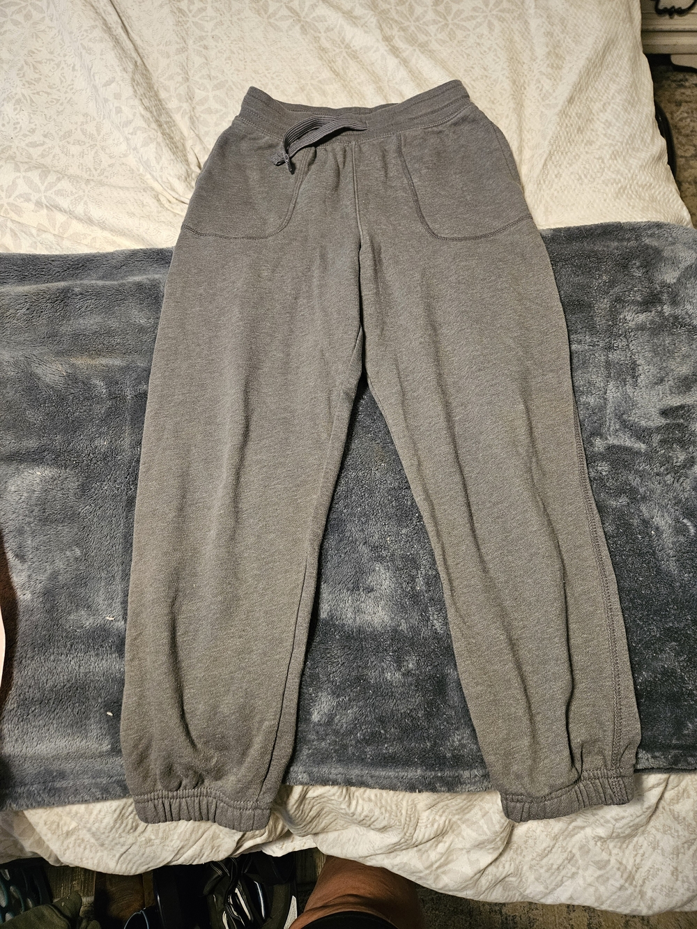 Kids Gray Jogger Sweatpants - Comfortable Everyday Bottoms